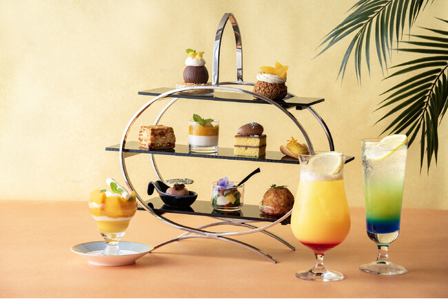 【ホテルメトロポリタン エドモント】ダイニング・カフェ「ベルテンポ」「マンゴー＆トロピカル アフタヌーンティーセット」 7月1日(水)より提供