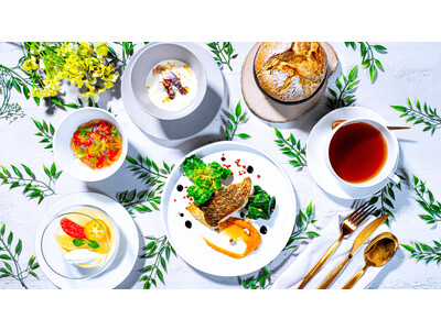 “TOKYO WAVES”がテーマのランチ『ショートプログラム』平日に手軽に楽しむ贅沢なメニュー4月5日（水）より提供開始