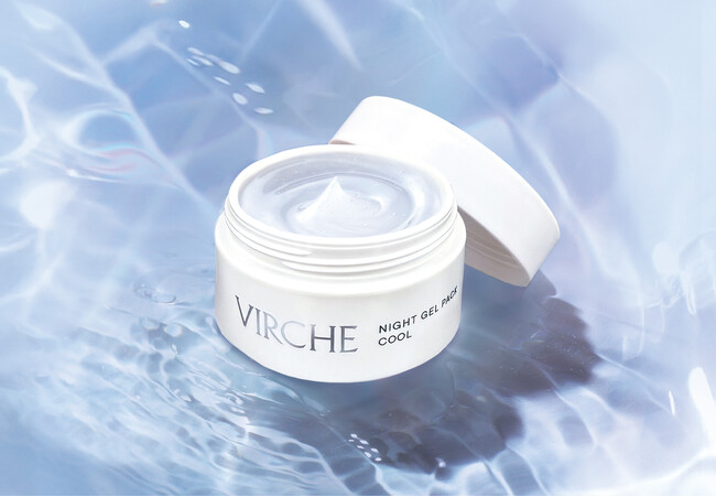 マルラオイルのヴァーチェより「ナイトジェルパック クール」が数量限定発売。敏感肌でも寝ている間にひんやり集中ケアが叶う。