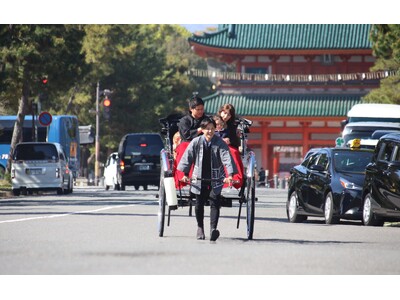 2026年6月スタート、ダイナースクラブのユニークなトラベルサービス　人力車で颯爽と駆け抜ける、新感覚の京都名所巡り