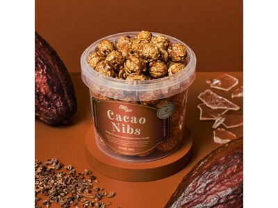 グルメポップコーン専門店HillValleyと横浜発クラフトチョコレート専門店VANILLABEANSが初のコラボレーション！ 自家焙煎カカオ香るポップコーン、4月16日(木)販売開始