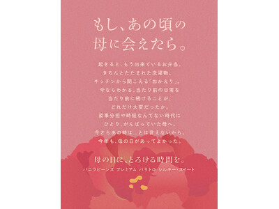 「スーパーウーマン症候群」だったお母さんへ、『パリトロ シルキー・スイート』でとろける時間を。横浜発のチョコレート専門店VANILLABEANS、母の日キャンペーン開催