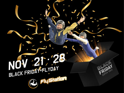 【BLACK FRIDAYにFLYする!?】11/21・28日（金）2日間限定！最大6,400円OFFで“空を飛ぶ夢”を叶える特別キャンペーン開催！（FlyStation Japan／埼玉・越谷）
