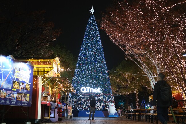 クリスマスアドベント天神中央公園会場「QTnet presents 光のフォレスト」スタート 2025.11.13(木)~