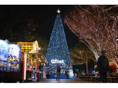 クリスマスアドベント天神中央公園会場「QTnet presents 光のフォレスト」スタート　2025.11.13(木)～