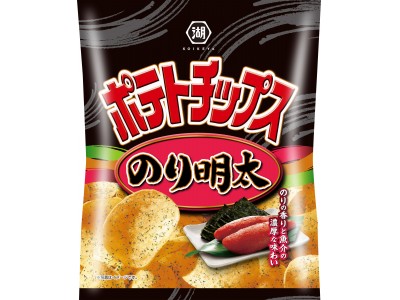 “のり×明太”で味わう濃厚なコク 「ポテトチップス のり明太」 のり塩とは一味違う魚介の旨み