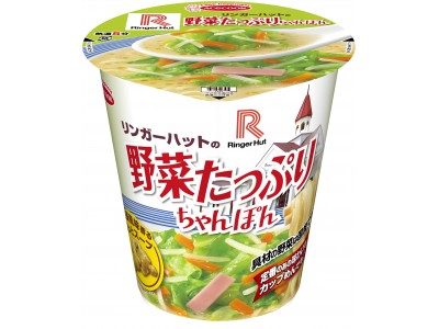 タテロング　リンガーハットの野菜たっぷりちゃんぽん　新発売