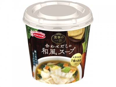 （コンビニ限定）食事の一汁　合わせだしの和風スープ　新発売