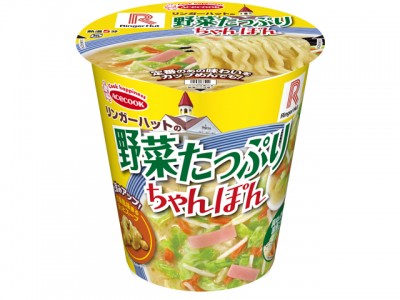 タテロング　リンガーハットの野菜たっぷりちゃんぽん　新発売