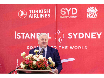【ターキッシュ エアラインズ】史上最長フライトでシドニーへ初就航