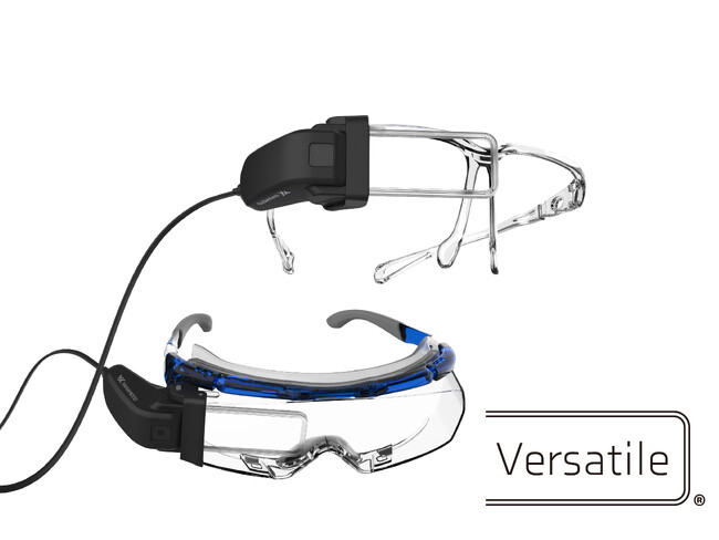 スマートグラス『Versatile』が音情報を可視化、万博で未来のバリアフリー体験