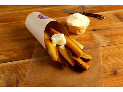 「紅天使の焼き芋フライ」の新メニューが登場！発酵バターの芳醇な香りが楽しめる“贅沢な焼き芋スイーツ”『紅天使の焼き芋フライ 発酵バター味』