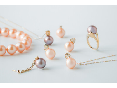 【Pearl for Life】稀少な大粒淡水ピンクパールの人気コレクション「Mauvette」に春限定の新作ジュエリーが登場