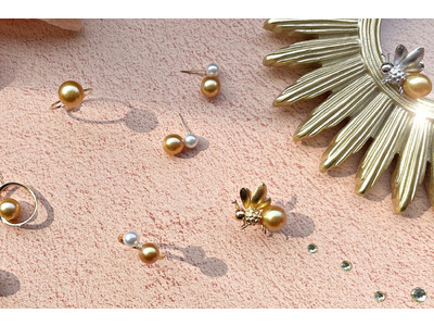 春トレンドのハッピーカラーを纏って♪ 光を放つ南洋ゴールデンパールジュエリー「le Soleil (ル ソレイユ)」が新登場！