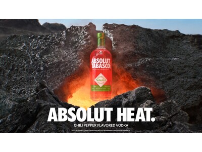 TABASCO(R)ブランドとABSOLUT(R) VODKA、が初のコラボレーション スパイシーなフレ...