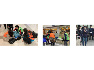 NAA・JAL・慶應義塾大学が12月6日に成田空港にて初の地震防災演習を実施