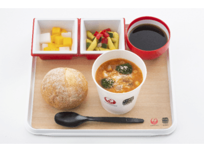 JAL国際線機内食 「AIRスープストックトーキョー」を提供