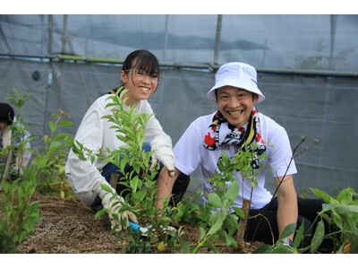 一緒に故郷の森を再生しましょう！岡山県北で12,000本の植樹活動　参加者募集