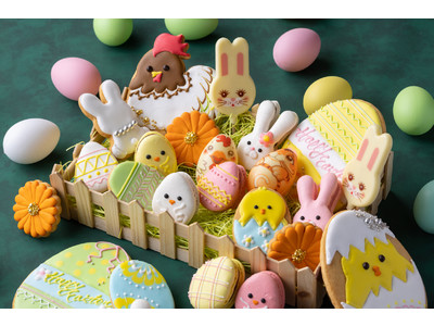 イースターエッグのようなパステルカラーのマカロンも登場！春の訪れを祝うスイーツ＆バニーブリオッシュ【グランド ハイアット 東京】