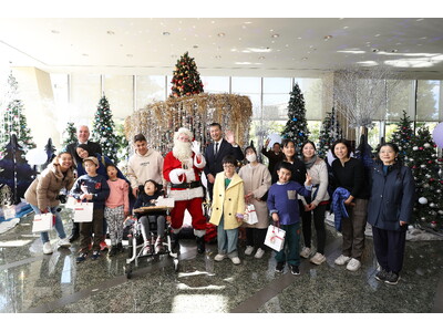 特別支援学校の子どもたちとサンタクロースが絆を結ぶクリスマス交流会を開催しました～ グランド ハイアット 東京 イベントレポート ～