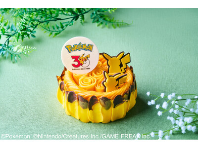そらとぶピカチュウをデザインしたパフェ、ピカチュウをテーマにしたオールイエローのグルメバーガーなど冒険がテーマのメニューが登場「ポケモン30周年コラボレーション グランド アドベンチャー」