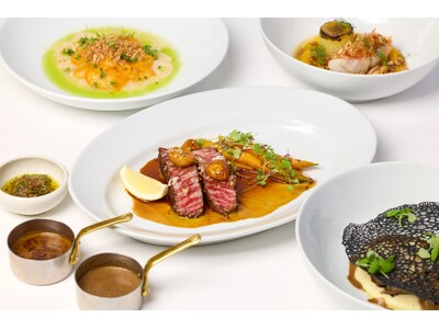 「オーク ドア」の新料理長が初めて手掛ける、日本各地を巡る美食の旅　世界のステーキハウスで培った技術と旬の国産食材が融合する秋限定ディナーコース「Tour of Japan」