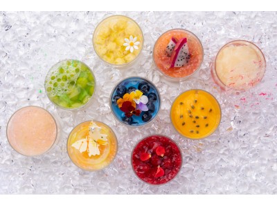 1日各10個限定!早い日には午前中で完売!手土産にも夏を彩る9種類のグラススイーツ