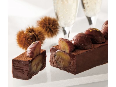 ディノスが、大きな国産栗にこだわったチョコレート「テリーヌショコラマロン」などを新発売