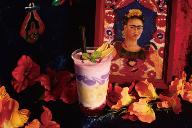 プレスリリース「アート作品を舌で味わう！フリーダ・カーロをイメージしたトロピカルラッシーと、兵庫県立美術館開催『パウル・クレー展 ー創造をめぐる星座』タイアップのティーソーダが「飲む名画」に揃って登場。」のイメージ画像