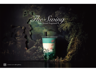 絵画をドリンクにして”飲む”新体験！「アートって楽しい！」の入り口にあるカフェunimoccから、期間限定メニューが登場。ケーキもさらに美味しくリニューアル。