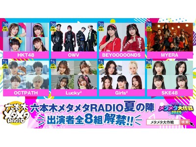 7月19日（土）から毎日開催!! 史上最大のバーチャル文化祭メタメタ大作戦2025　１.夏のSPトークライブ豪華出演者情報を解禁！２.スペシャルアンバサダーにはBEYOOOOONDSが就任！