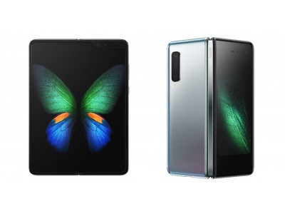 7.3インチの超大画面が手に収まる日本初・フォルダブルディスプレイ　折りたたみスマートフォン「Galaxy Fold」国内発売決定！