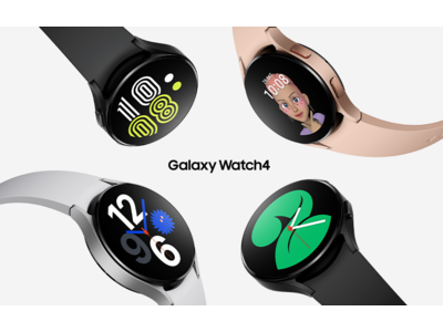 最先端のヘルス＆ウェルネス機能を多数搭載 Googleと共同で開発したWear OS Powered by Samsungを提供 LTE対応スマートウォッチ「Galaxy Watch4」本日発売！