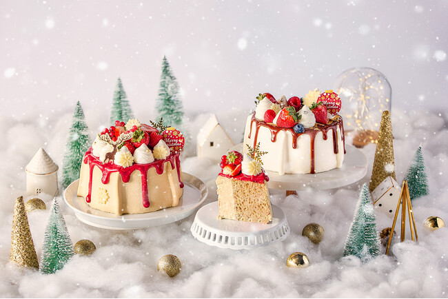 プレスリリース「【MERCER bis】2025クリスマス限定シフォンケーキご予約開始！」のイメージ画像