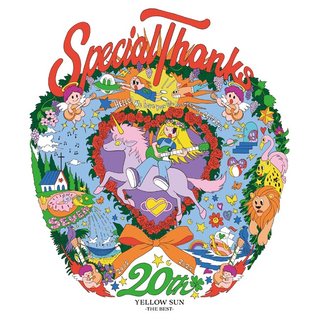 SpecialThanks、結成20周年を記念した初のベストアルバム『YELLOW SUN -THE BEST-』を本日リリース！