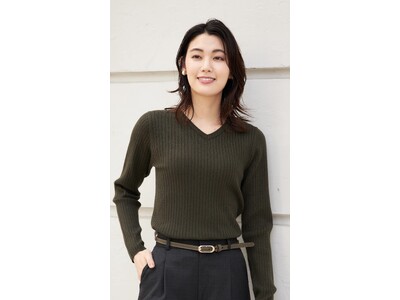 はるやまレディスからスーツインセーターが登場！毛玉になりにくく、自宅で洗えるウォッシャブル仕様など機能充実シンプルで着回しやすいアイテムが発売開始