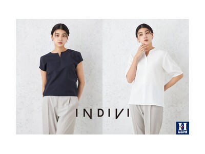 人気ブランド「INDIVI」の夏向けレディースブラウス２型を４月１０日より販売開始！