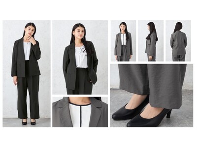「涼しさ」×「体型カバー」を両立した夏の理想的なレディースビジネスウェアが４/１１(土)より販売開始！
