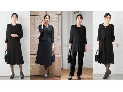 夏のフォーマルを、もっと涼しく、もっとスマートに。高機能フォーマルが４パターンから選べる！　～暑い日の式...