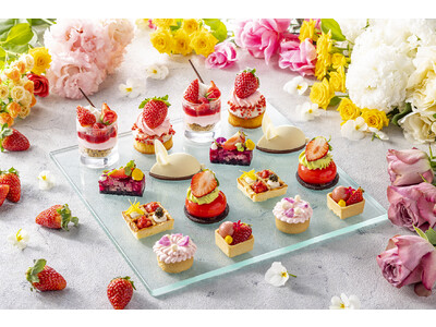コンラッド東京、12月26日（月）より「ストロベリー・イン・ブルーム」アフタヌーンティーを開催