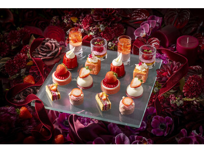 コンラッド東京、2026年1月1日（木）より「ストロベリー・リュクス　アフタヌーンティー」を開催