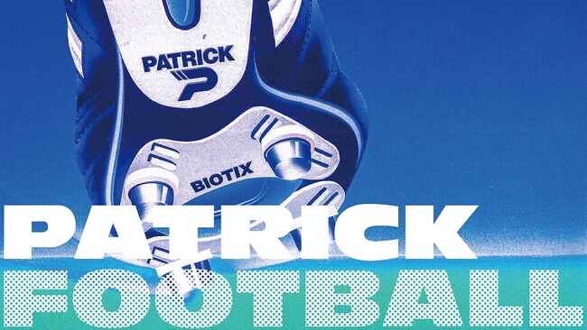 フランス発スニーカーブランド「PATRICK」より,「将軍」プラティニのシグニチャーモデルのサッカースパイクが待望の限定復活！