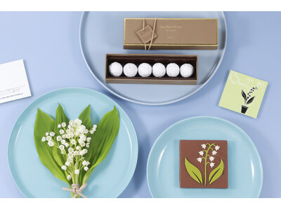 パリのショコラティエ【ジャン＝ポール・エヴァン】5月1日ミュゲ（スズラン）の日を記念した「ミュゲ コレクション」