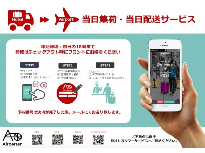 京王プレッソインと手荷物当日配送サービスのAirporterが業務提携