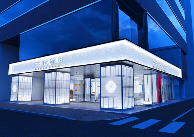 サムソナイト・ブラックレーベルが東京・銀座にアジア最大の旗艦店をオープン