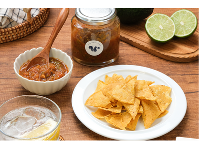 国産とうもろこしで仕立てる、本格メキシカン『メキシカン気分 トルティーヤチップス＆サルサ』をスナックミーオンラインストアで期間限定発売