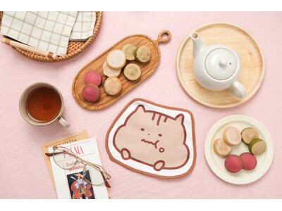 【りっすと楽しむ桃の節句】菱餅カラーの限定サブレとオリジナルタオルがセットに。『りっすのもぐもぐひなまつりセット』をスナックミーオンラインストアで期間限定発売