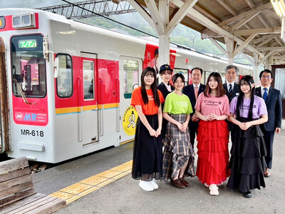 松浦鉄道 有田駅に人気声優、集合！佐賀、長崎をはじめ各地が舞台となるアニメ「てつりょー！meet with 鉄道むすめ」記者発表会実施！！