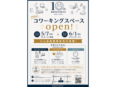 【千代田区】デスクから階段を下りれば“ジム”。仕事の合間に30分で脳を整える「フィットネス一体型コワーキ...