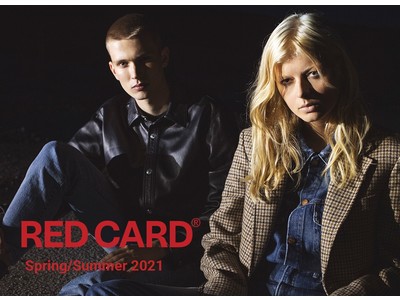「RED CARD(レッドカード)」2021年春夏の最新LOOKは「70's Vintage」